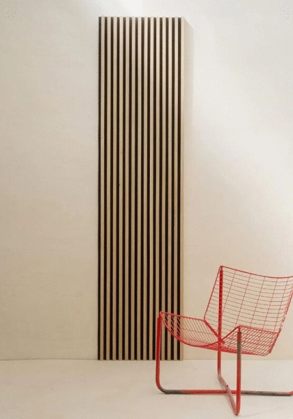 PANNEAU ECO ACOUSTIQUE CHENE /NOIR 140